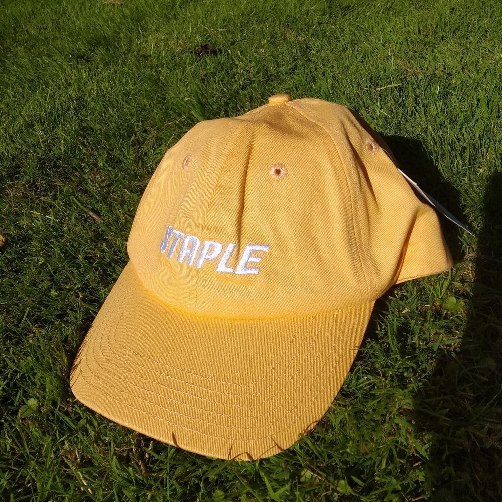 Staple Twill 6 panel cap tan